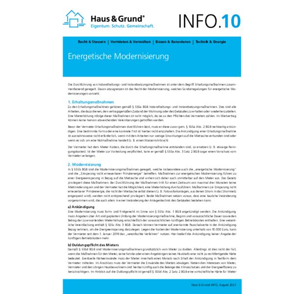 10 Energetische Modernisierung