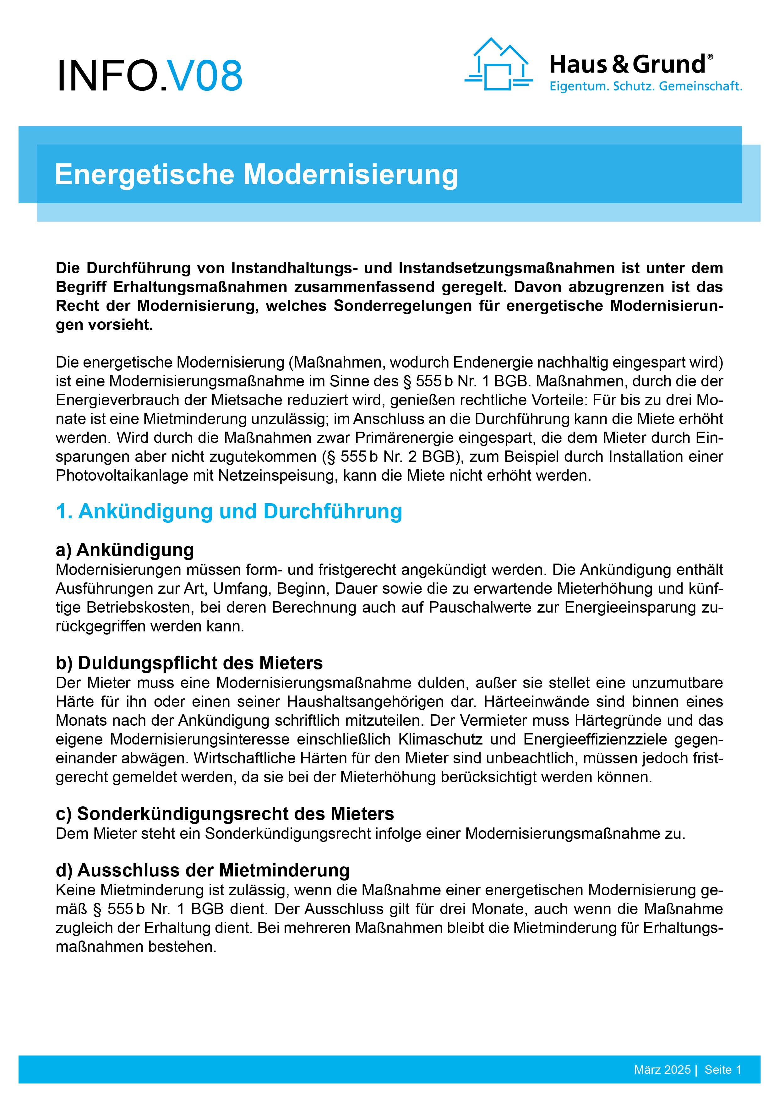 V08 Energetische Modernisierung