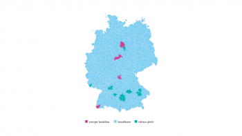 Bezahlbarkeit von Bestandsmieten auf Kreisebene zwischen 2015-2021 Bezahlbarkeit von Bestandsmieten auf Kreisebene zwischen 2015-2021