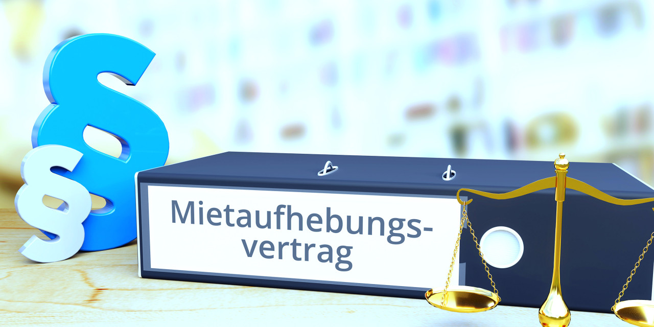 MQ-Illustrations - stock.adobe.com Mietaufhebungsvertrag