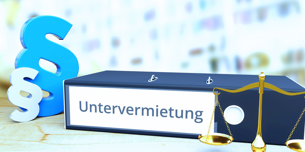 MQ-Illustrations - stock.adobe.com Untervermietung