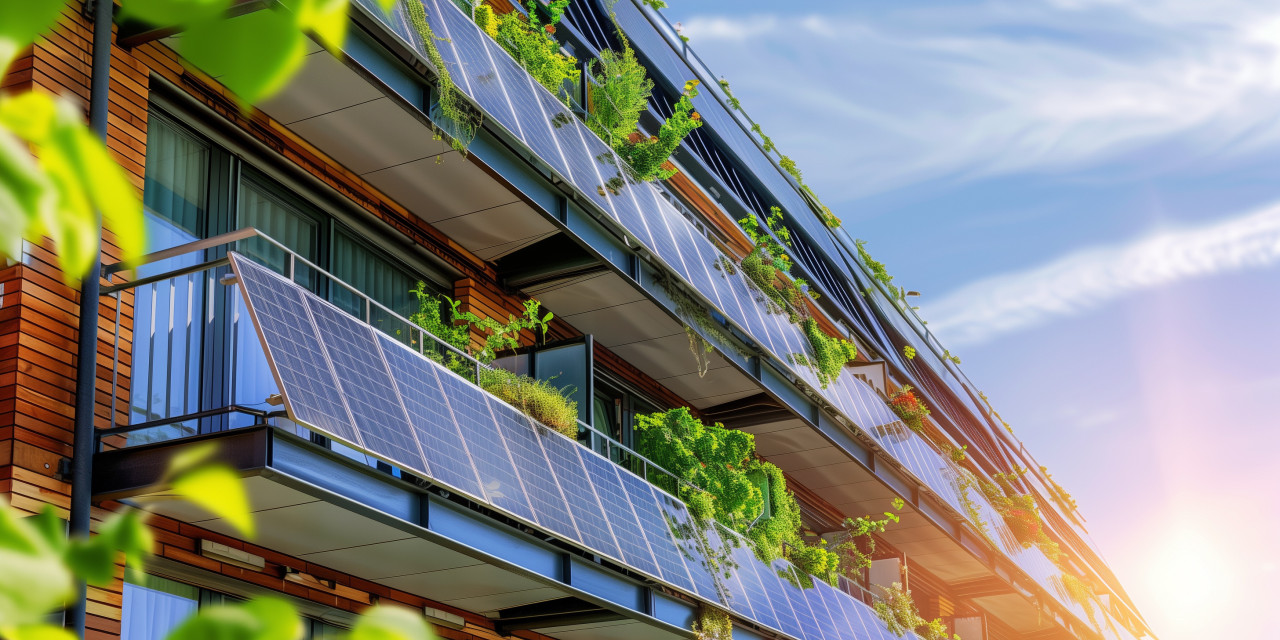 Solarpaneele Balkon