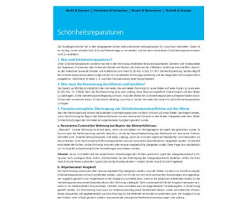 06 Schönheitsreparaturen