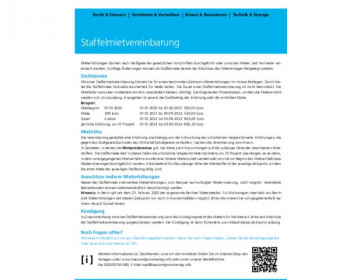07 Staffelmietvereinbarung