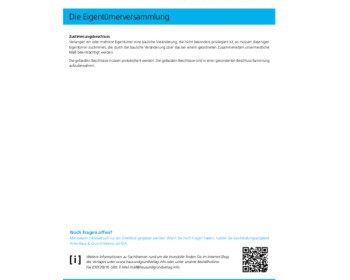 44 Die Eigentümerversammlung