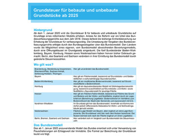F05 Grundsteuer bebaute und unbebaute Grundstücke