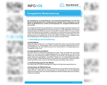 V08 Energetische Modernisierung