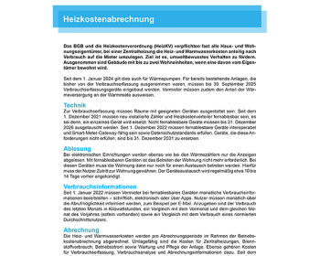 V12 Heizkostenabrechnung