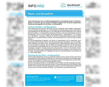 W02 Räum- und Streupflicht