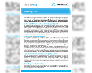 W04 Wohnungskauf