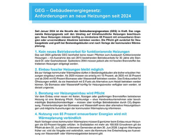 W17b GEG - Anforderungen an neue Heizungen