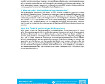 W18 Balkonkraftwerke - Steckersolargeräte