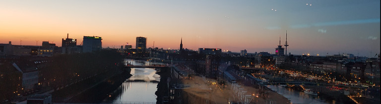 Bremen Hafen Nacht