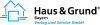 Logo Haus &amp; Grund Bayern Verlag und Service GmbH 