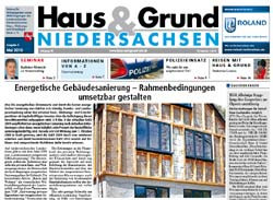 Zeitung Haus & Grund Niedersachsen