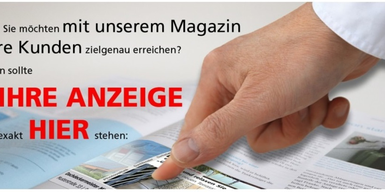 Anzeigenschaltung Header Anzeigenschaltung Header