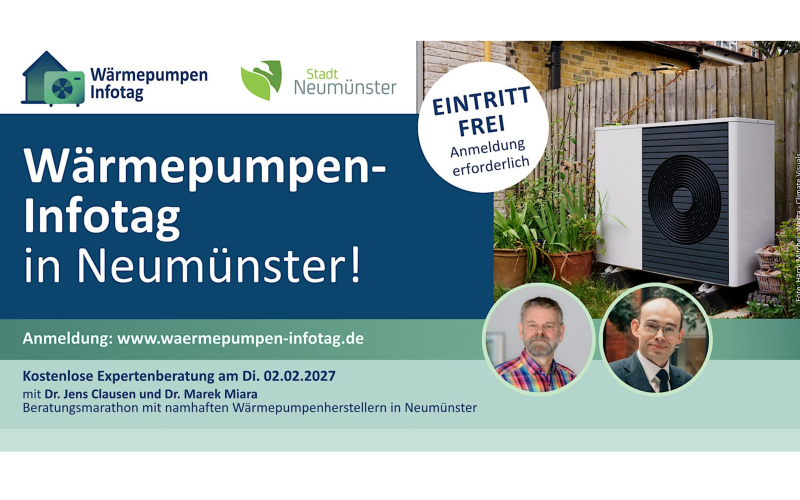 Wärmepumpen-Infotag in Neumünster