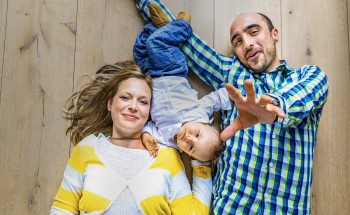 Familie Weber Isabel, Michael und Rafael Weber, Haus & Grund-Mitglieder seit 2012