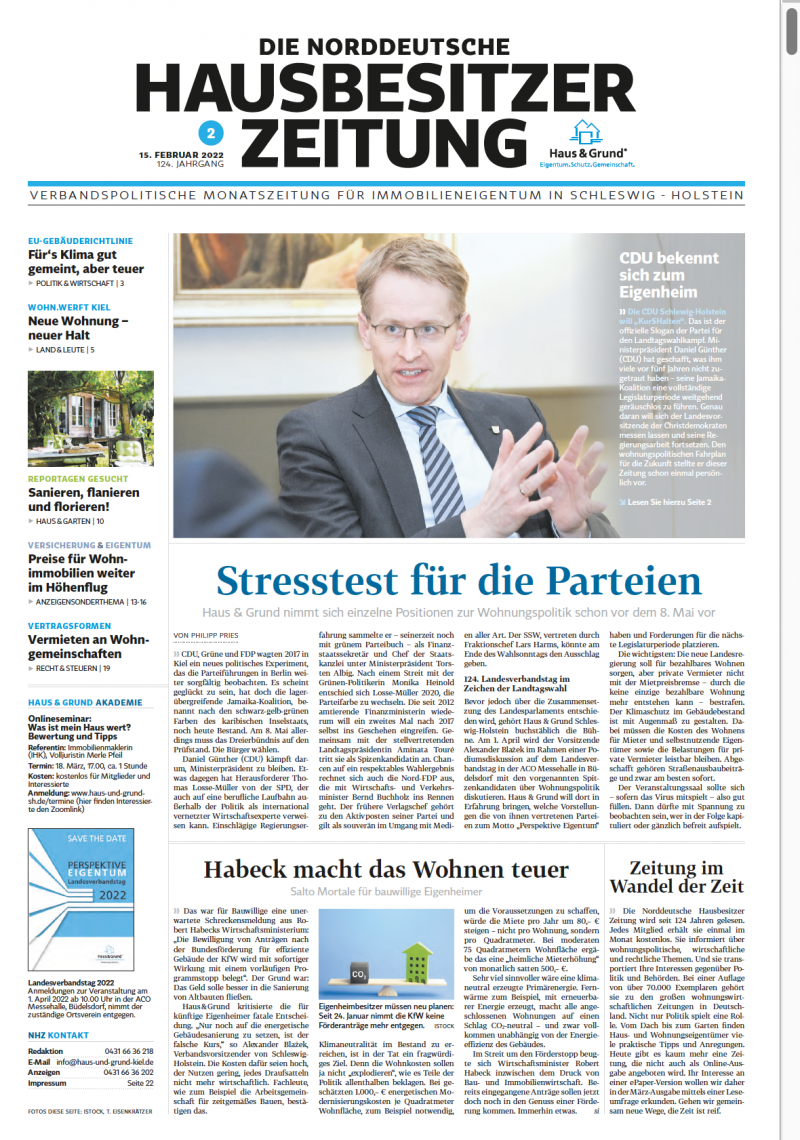 NHZ Februar 2022 NHZ Februar 2022