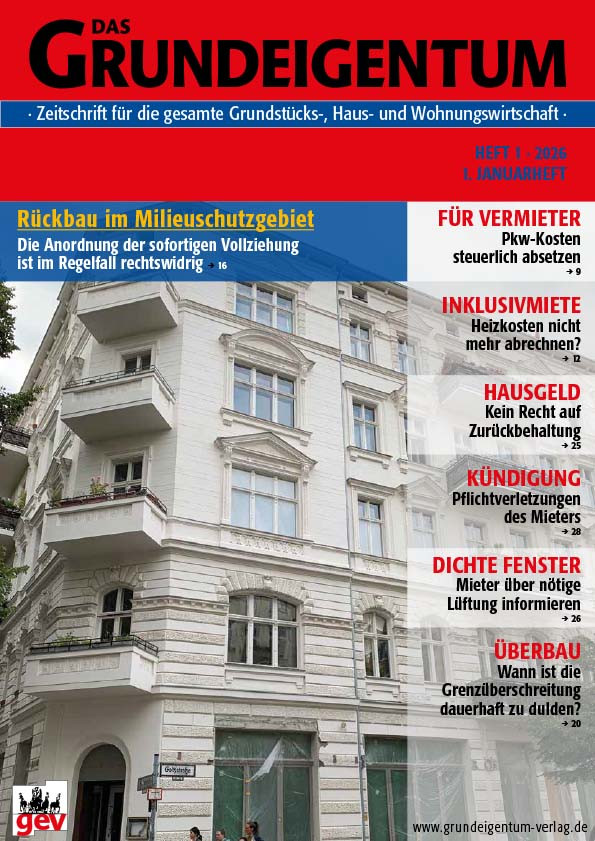Magazin Grundeigentum