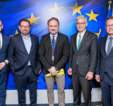 Antrittsbesuch bei EU-Kommissar Jørgensen