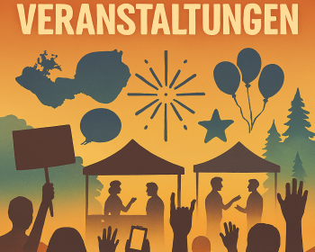 graphische Darstellung eines Festivals 