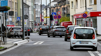 Bornheimer-Strasse-nach Abschluss der Bauarbeiten
