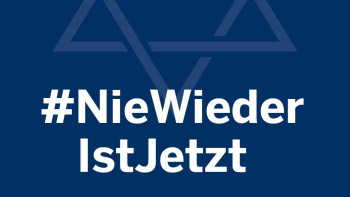 Logo #NieWiederIstJetzt Logo #NieWiederIstJetzt
