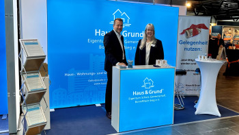 Haus & Grund auf der Bonner Immobiliemesse Haus & Grund auf der Bonner Immobiliemesse