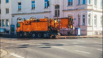 Kanalbetriebsfahrzeug des Tiefbauamtes
