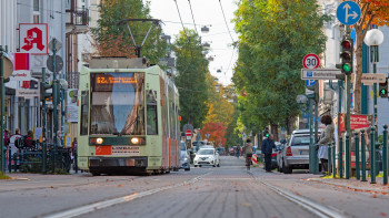 Blick in die FBS April 2023 vor der Verkehrsberuhigung Bundesstadt Bonn Blick in die FBS April 2023 vor der Verkehrsberuhigung Bundesstadt Bonn