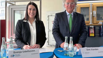 Kreisdirektorin Udelhoven und Vianden Kreisdirektorin Udelhoven und Vianden