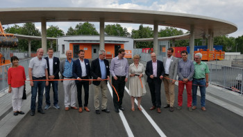 Bonns modernster Wertstoffhof in Bad Godesberg