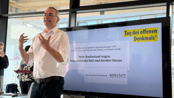 Bürgermeister Stefan Rosemann begrüßt  zum Tag des offenen Denkmals
