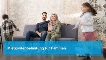 Mietkostenbelastung für Familien