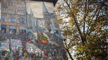 wandbild2  karneval ohne gerüst friedensplatz 