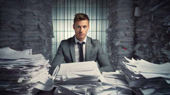 Themenbild Bürokratie Kein Druchblick