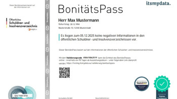 Bonitätspass