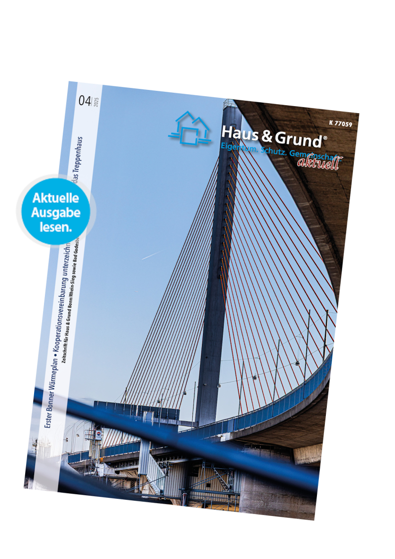 Haus & Grund aktuell Coverbild 4/2025