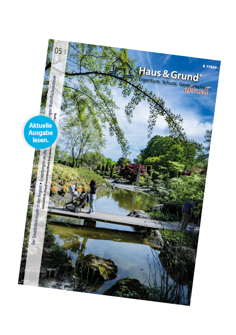 Haus & Grund aktuell Cover 5/2025