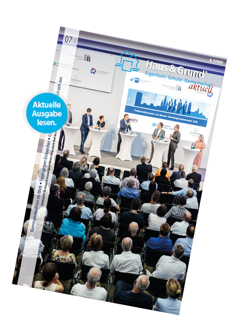 Haus & Grund aktuell Coverbild 7/2025