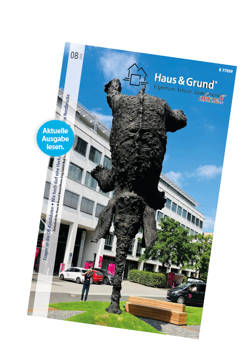 Cover Haus & Grund aktuell 8/2025