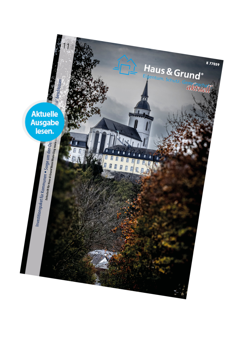 Coverbild Haus & Grund aktuell 11/2025