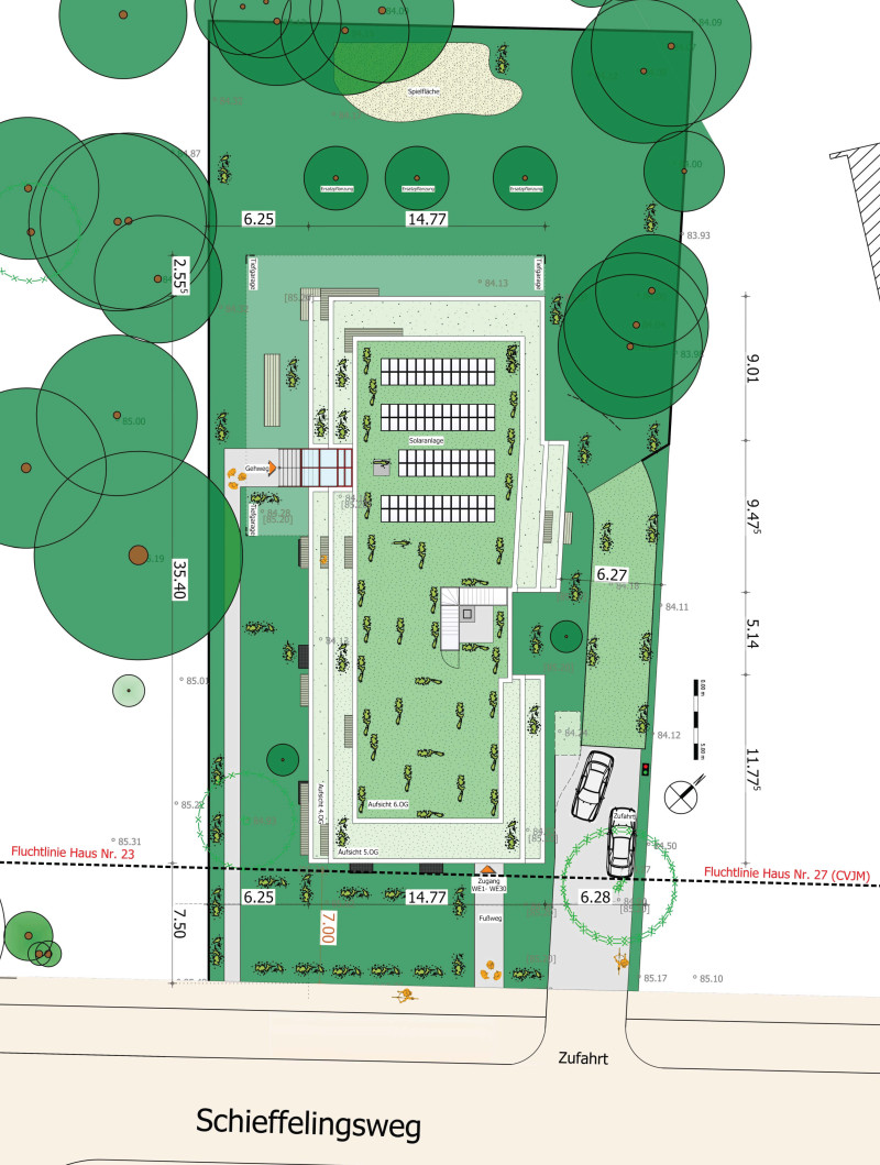 Städtebualiches Konzept 2  Schieffelingsweg
