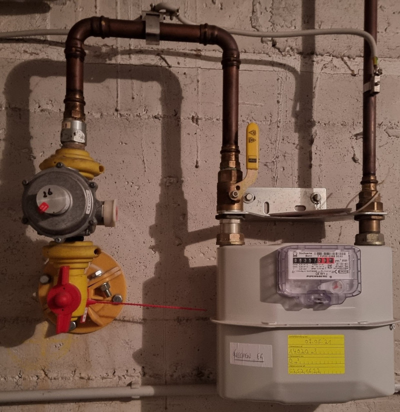 Gasanschluss Themenbild