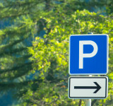 Schild Parkplatz