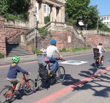 Fahrradstraße Bonner Rheinufer