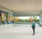 Magar Mosaik  im Foyer des Kurfürstenbades