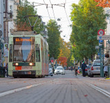 Blick in die FBS April 2023 vor der Verkehrsberuhigung Bundesstadt Bonn