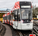 Eingegleist  skoda bahn_-2 auf Jungfernfahrt 